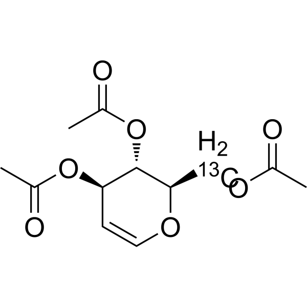 3,4,6-Tri-O-acetyl-D-glucal-13C-2 478529-37-2